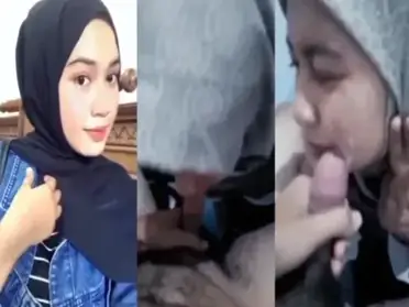 Hijab Cantik Sepong Jumbo Sampai Crot Di Muka poster